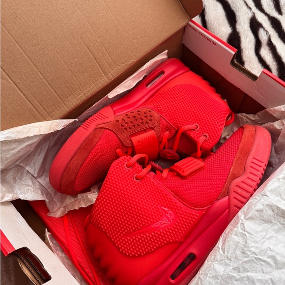 Nike Other - Nike Red October High-Top Sneakers sz9.5